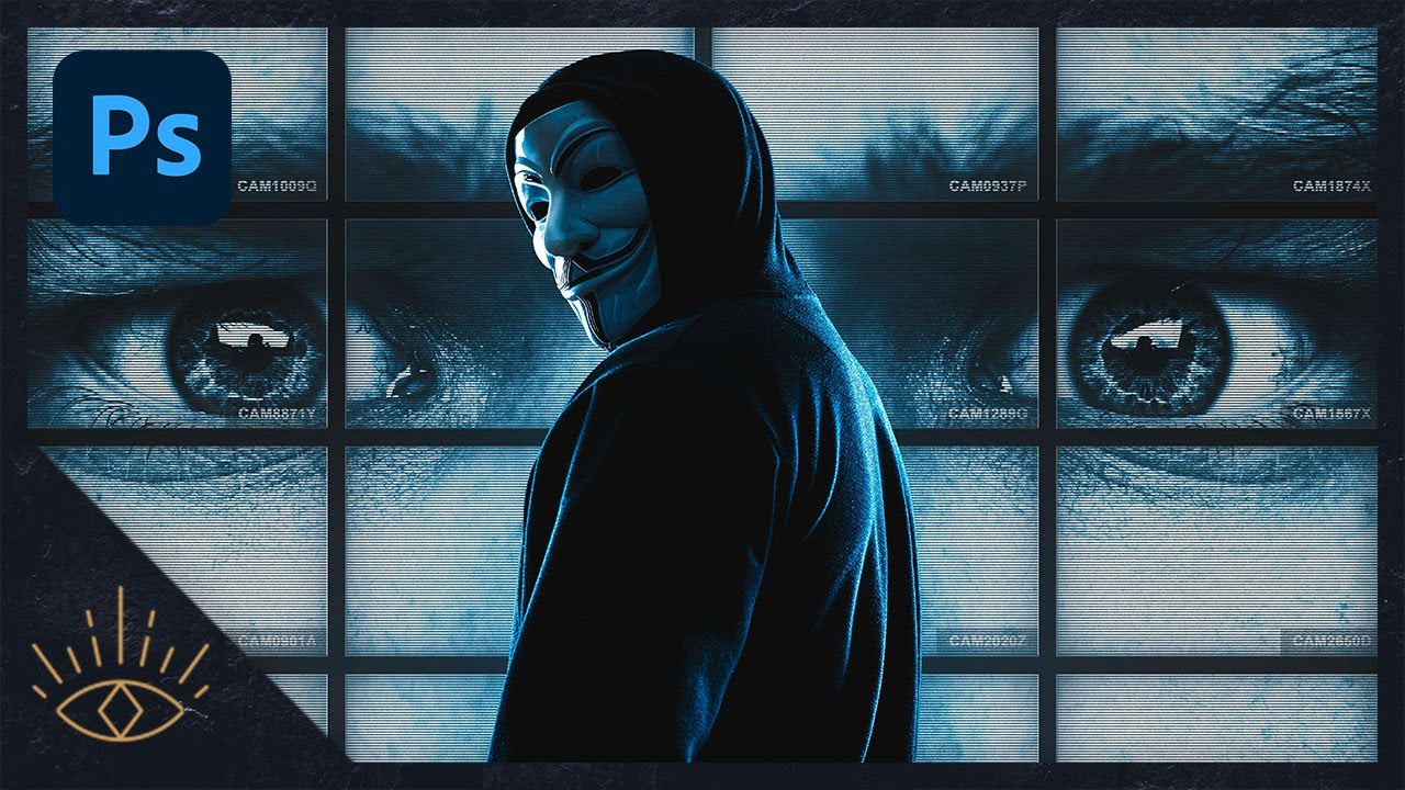 Big Brother Is Watching You 👀 - Composite Portrait Ideas
