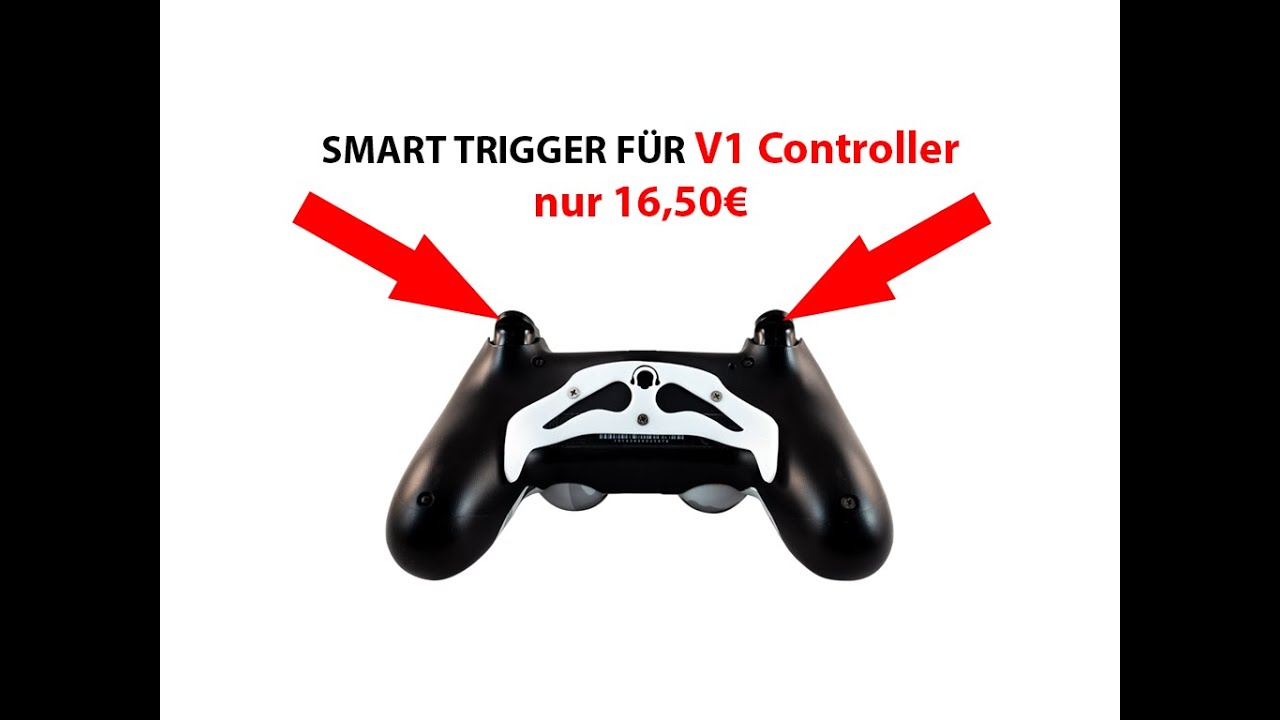 PS4 Controller V1 Smart Trigger selbst bauen | OHNE LÖTEN | NUR 16,50€ | PS4 DIY Smarttrigger Mod