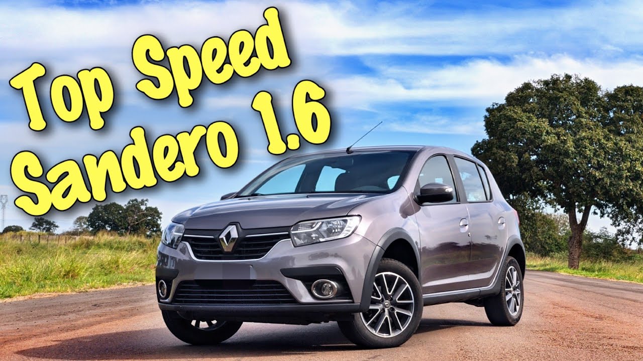 ACELEREI TUDOKIDA NO SANDERO 1.6 16V NA LADEIRA! VEJA A VELOCIDADE FINAL!