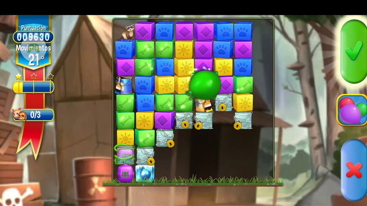 Pet Rescue Saga Nivel 2260 sin booster.-