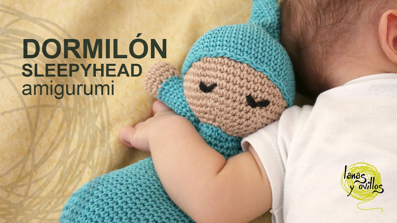 Tutorial Mu&ntilde;eco Dormil&oacute;n Amigurumi Sleepyhead (English subtitles)