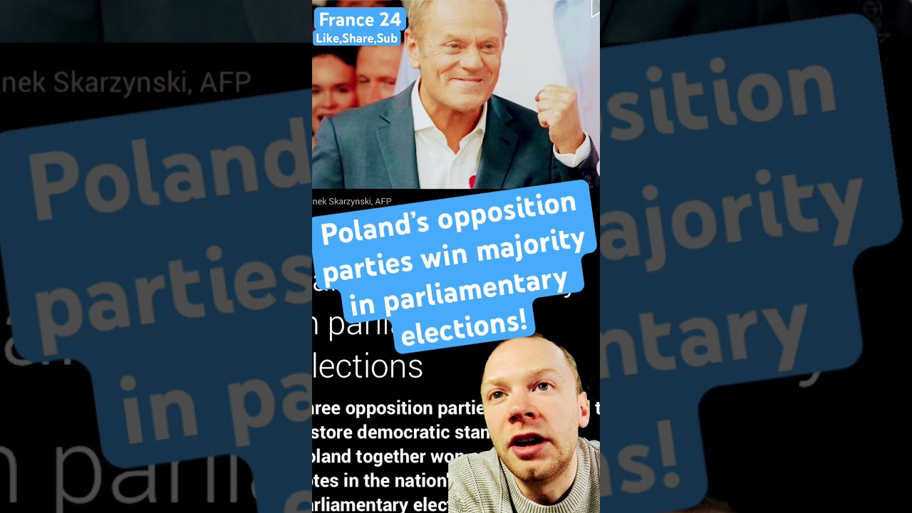 Poland&rsquo;s opposition party wins majority in parliamentary elections! #poland #elections #news #eu