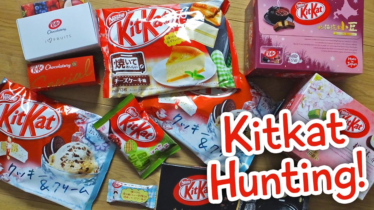 Where to find Japanese Kitkats in Tokyo - Flavoured Kitkats from Japan