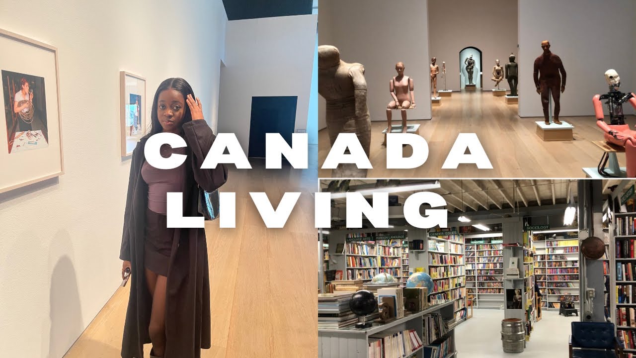 Exploring Calgary: Art Gallery | trying seafood boil for the first time| Gaining Weight 🥹