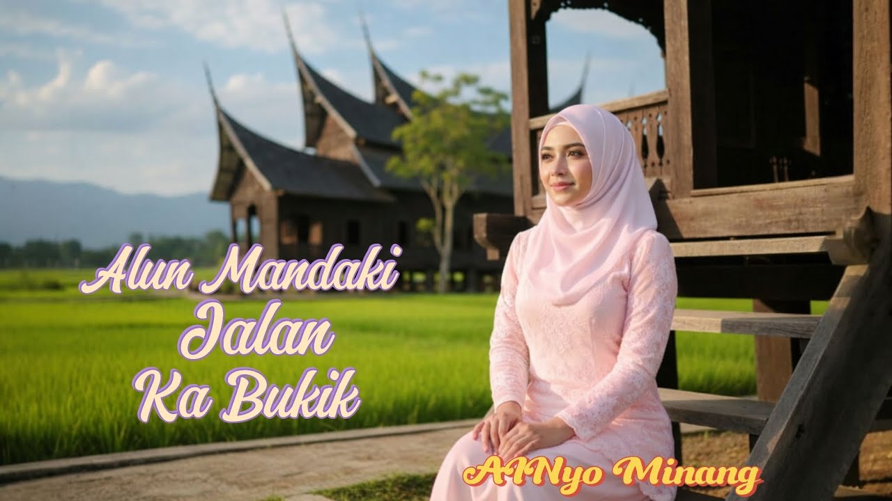 AINyo Minang - Alun Mandaki Jalan Ka Bukik (Lagu Minang AI | Vokal & Visual Digital)