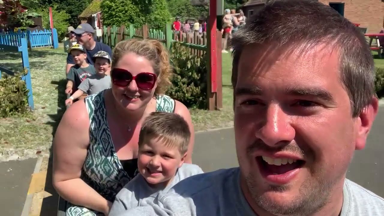 Bumps Camping at Sutton Hoo, visits to Pleasurewood Hills and Rendlesham Forest