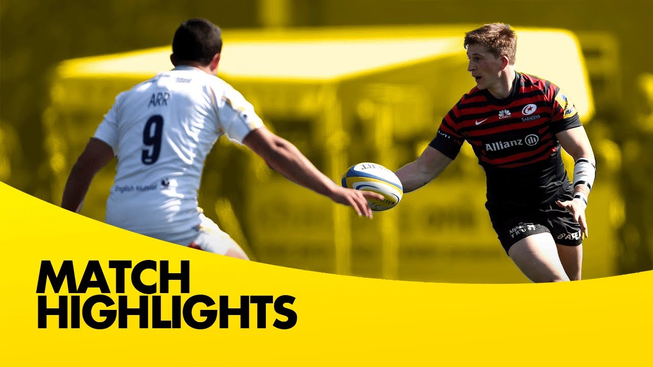 Saracens vs Worcester Warriors - Aviva Premiership Rugby 2013/14