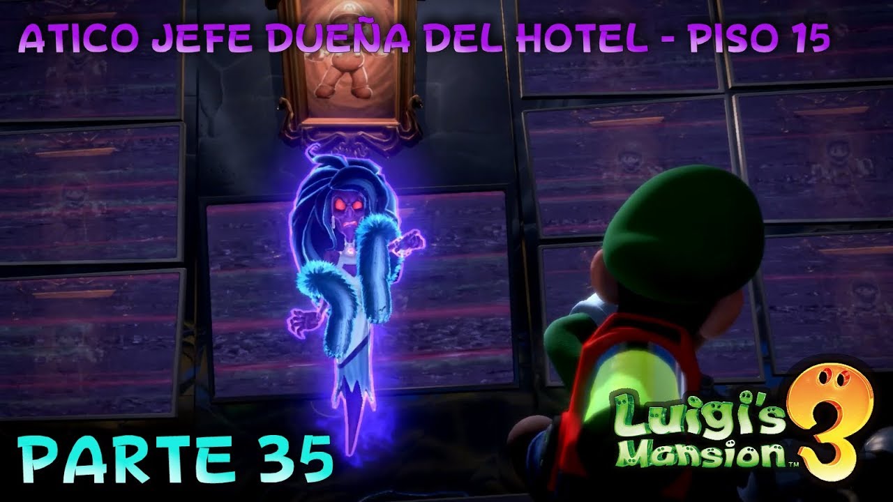 Luigi`s mansion 3 Atico jefe dueña del hotel - Piso 15 parte 35