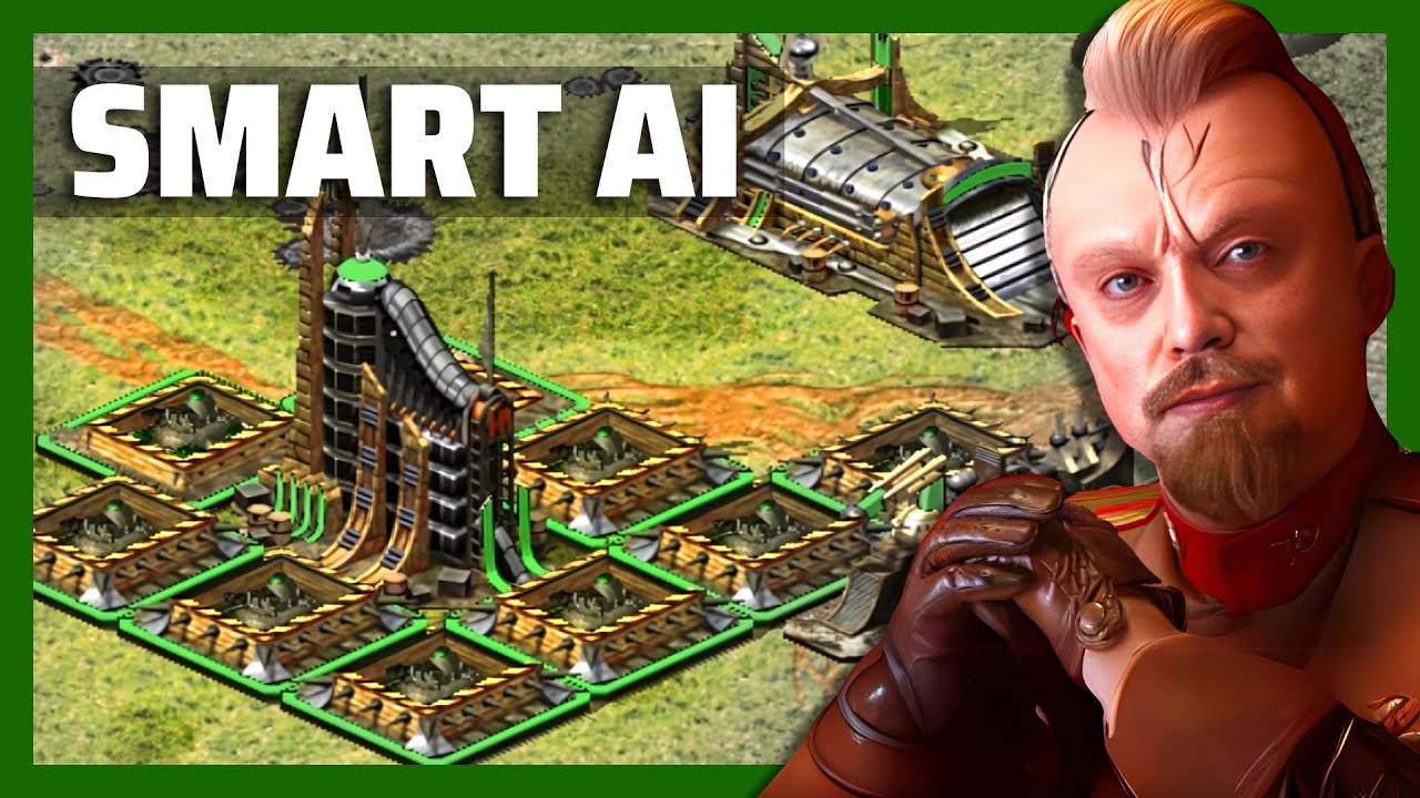 Red Alert 2 | Smart AI - 4 Teams Gameplay!