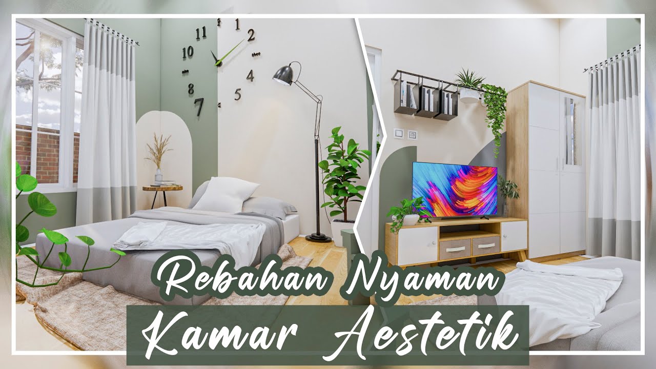 INSPIRASI DESAIN KAMAR TIDUR AESTHETIC || MAKEOVER KAMAR AESTHETIC BISA LOW BUDGET?