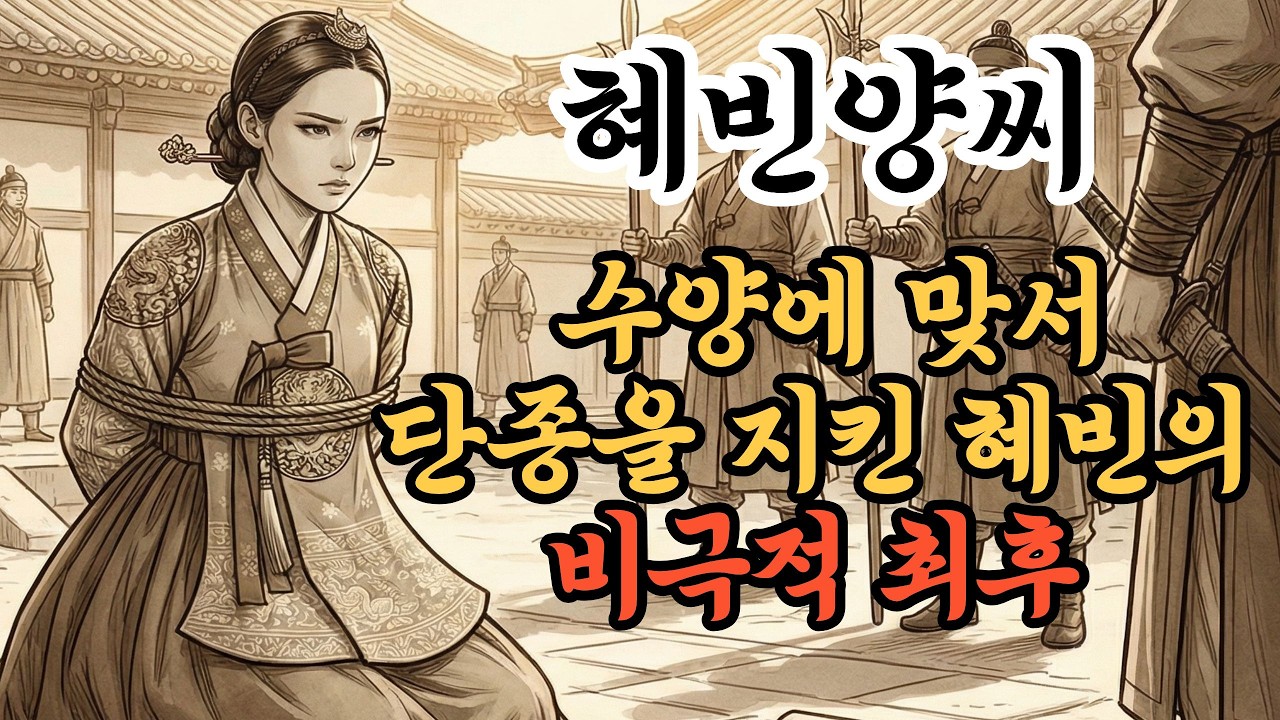 [반만년한국사] 사육신 보다 먼저 목숨을 던진 단종을 키워준 어머니 혜빈양씨ㅣ#혜빈양씨 #단종 #세조 #계유정난 #세종대왕 #사육신 #세조 #수양대군 #금성대군