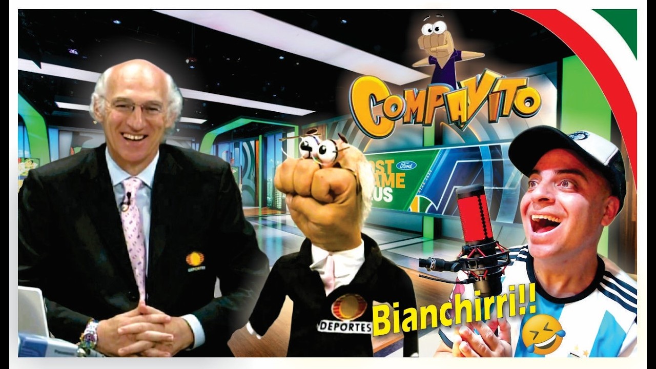 JUANITO REACCIONA a COMPAYITO - BIANCHIRRI!!! con CARLOS BIANCHI!🤣