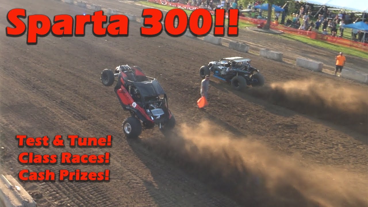 Today We Head To The Sparta 300 For Some SXS Drag Racing And A Class Race!!