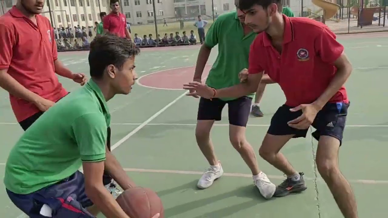 INTER HOUSE BASKETBALL COMPETITION  (Senior Boys)* FINAL MATCH* Ganga V/S Jamuna House