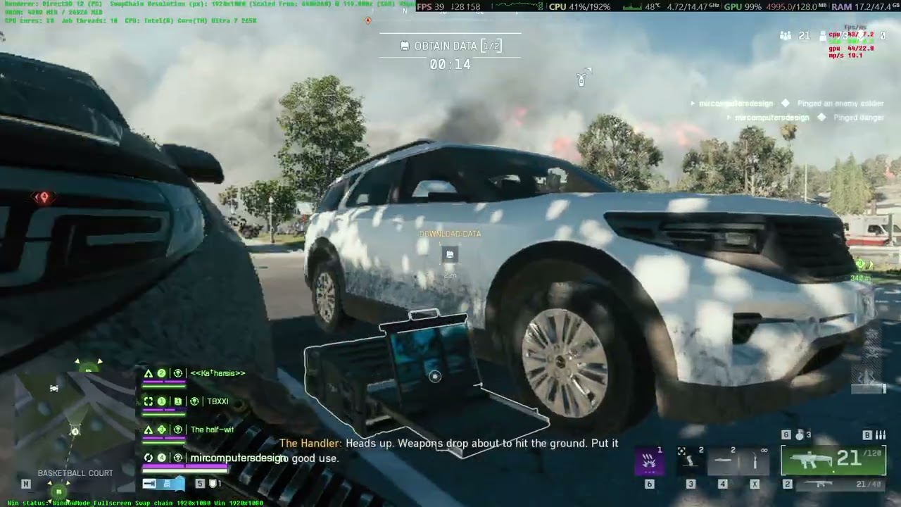 LOOK MAMA NO GPU! Core Ultra 7 265k iGpu Intel Graphics Battlefield 6 RedSec tuned RAM  40fps+
