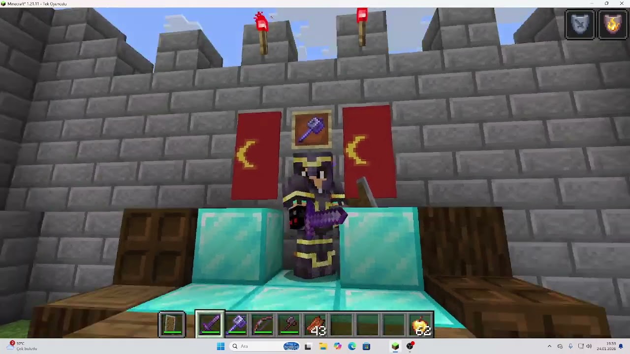 İlk Pc Videosu Minecraft Köy Tanıtımı