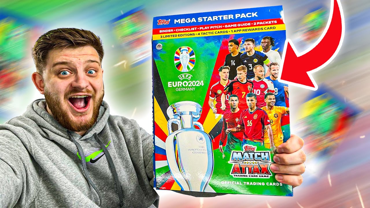*НОВАЯ* КОЛЛЕКЦИЯ MATCH ATTAX ЕВРО-2024! (Открытие стартового набора!)