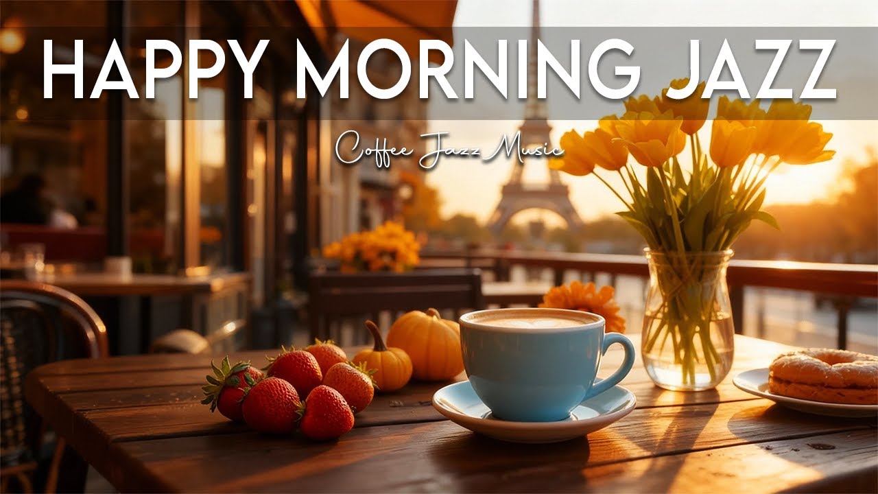 Happy Morning Jazz☕ March Bossa Nova Instrumental & Relaxing Jazz Cafe Music for Studying'
