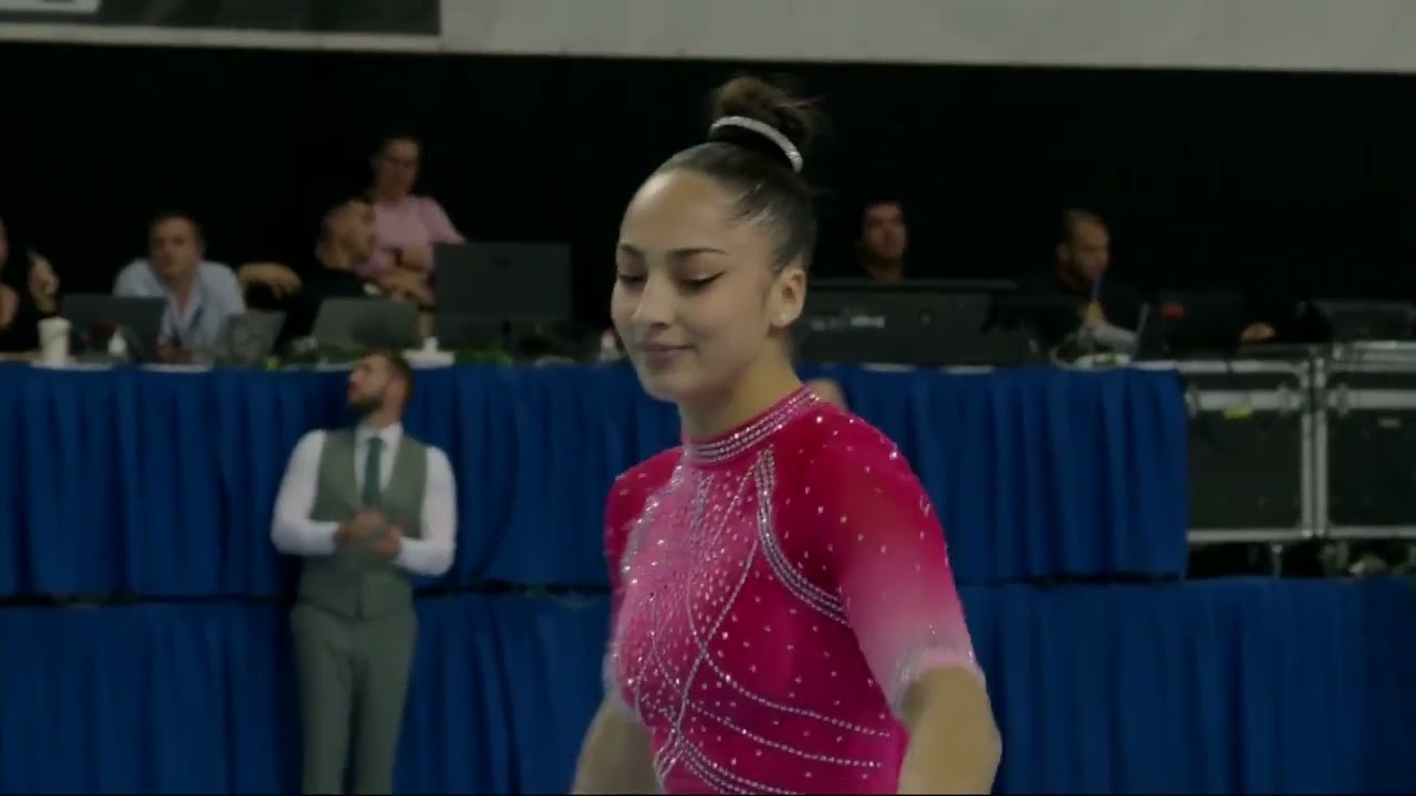 Julia Soares. 2025 Szombathely World Challenge Cup. FX