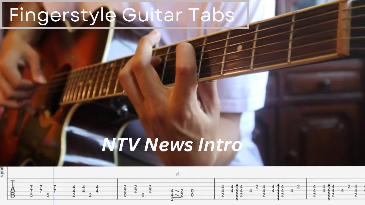 [TABS] Nepal Television News Intro Fingerstyle Guitar Tabs