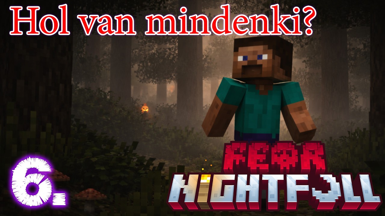 Falusiakat kell tal&aacute;lnunk! | ezzel nem sz&aacute;moltam...| FearNightfall Minecraft 6.r&eacute;sz
