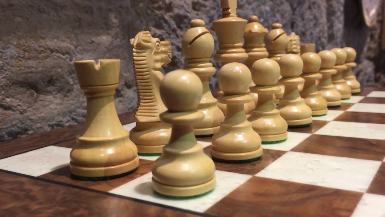 Scacchi Staunton in legno