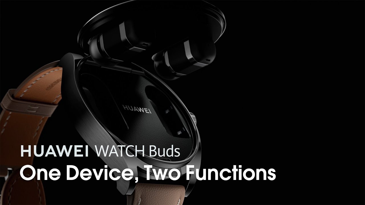 HUAWEI WATCH Buds - One Device, Two Functions