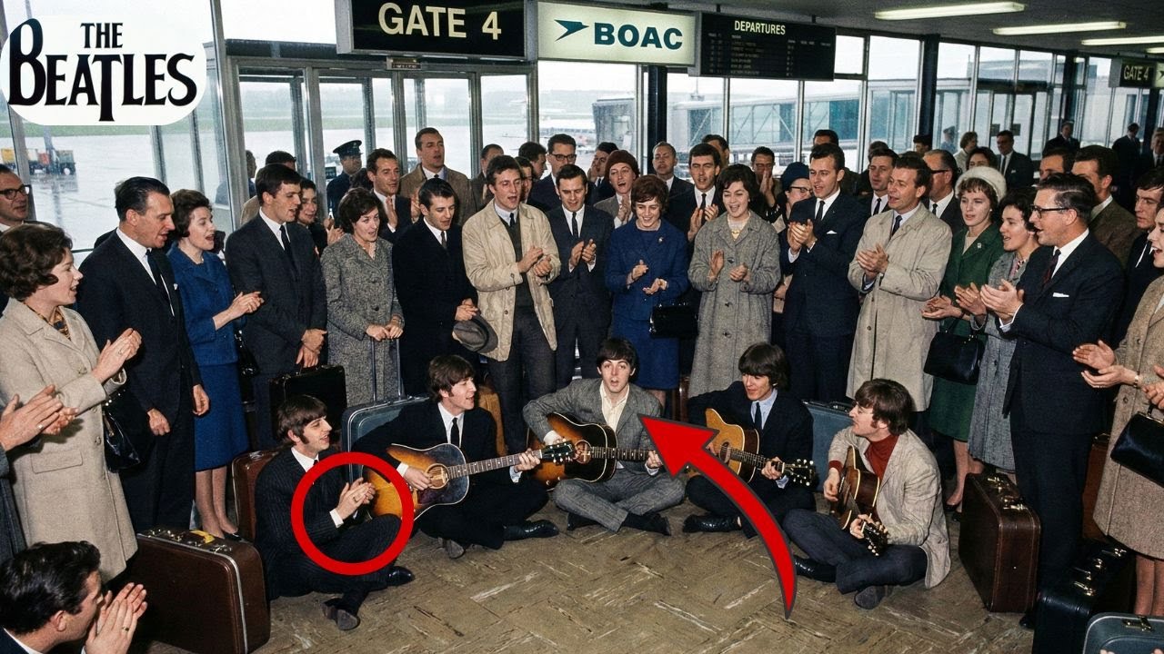 Beatles' Flight Got DELAYED by Weather—Their Move Made Everyone in Airport CRY with Joy