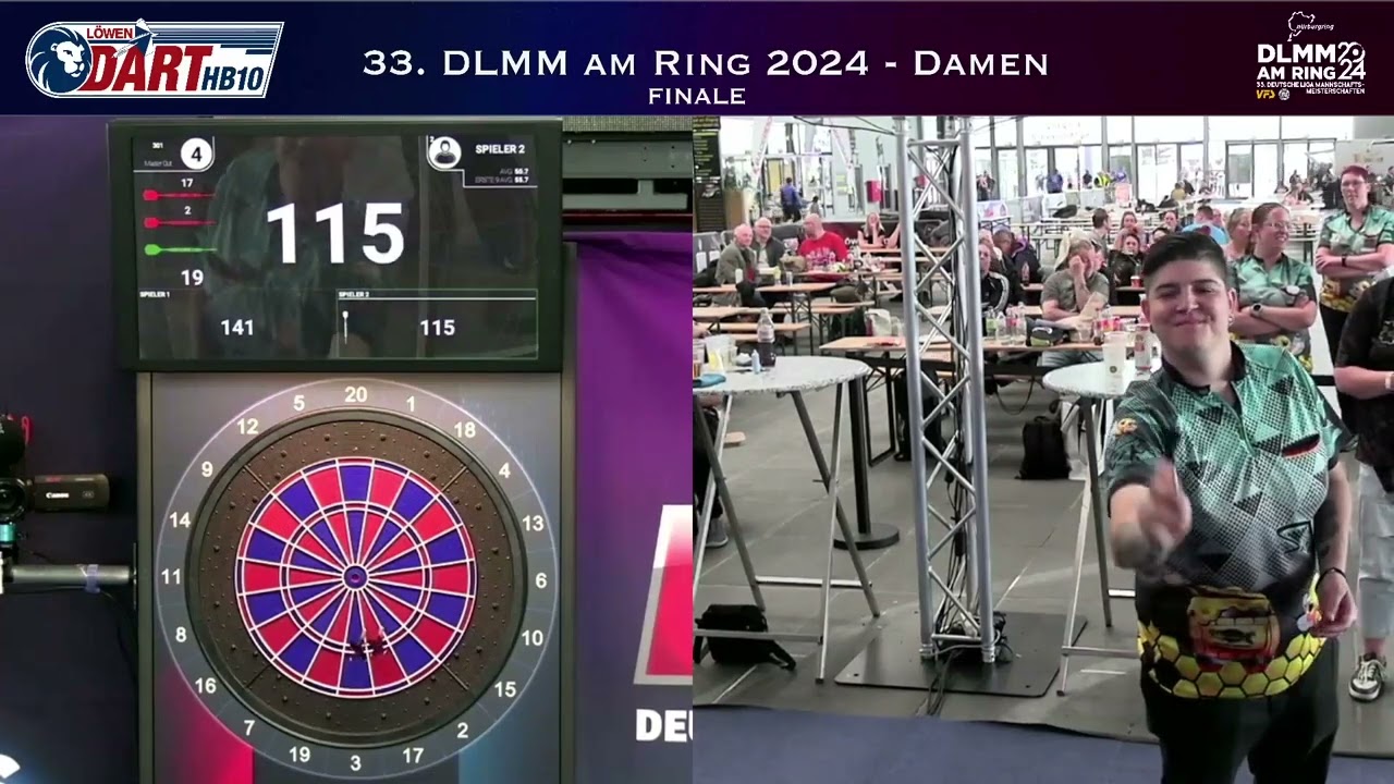 DLMM 2024 - Finale Damen - Bienen Berlin vs. Bull Eyes Fighter
