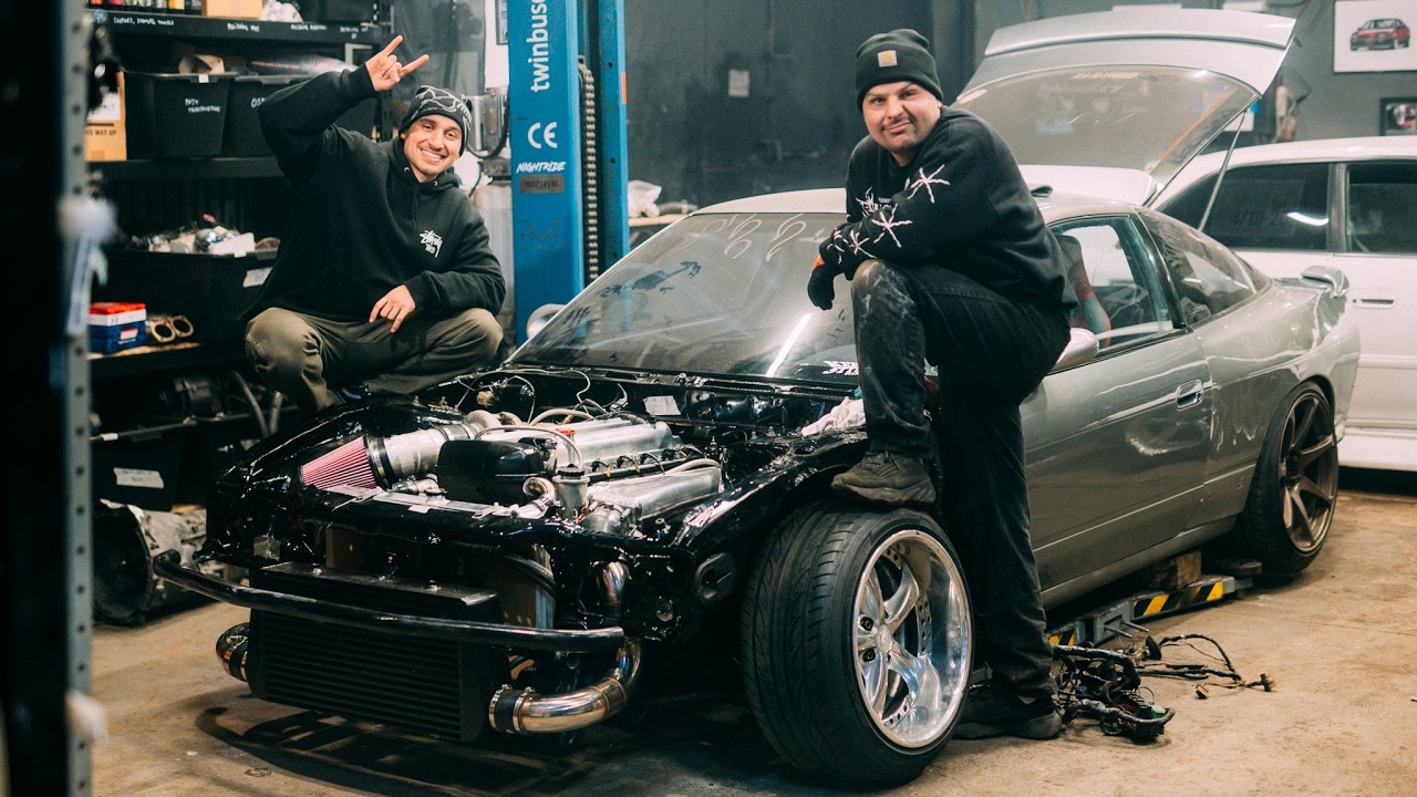 NISSAN ODPALIŁ! ( SWAP NA 2JZ EP. 5)