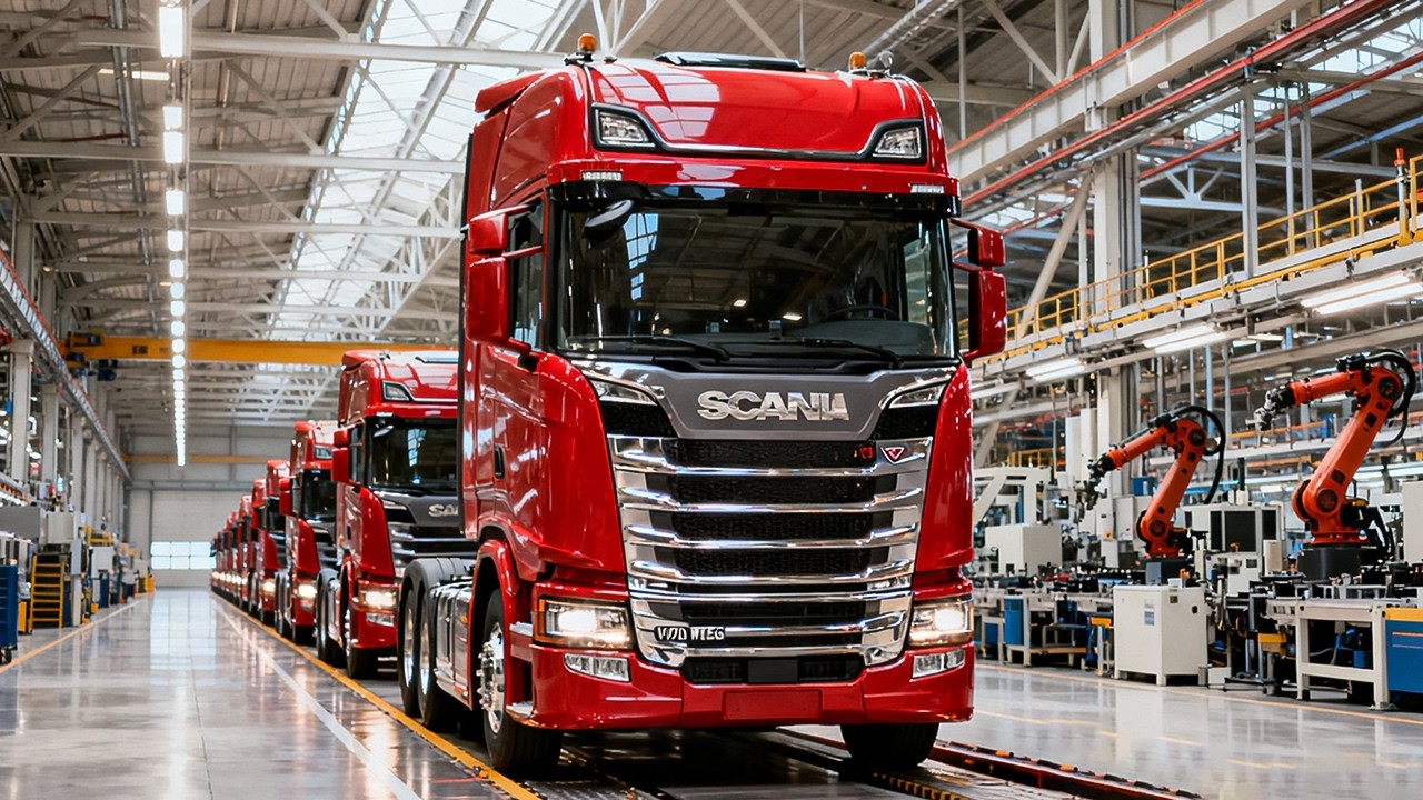 Inside the Scania R 770 V8 MEGA Factory — How the World’s Most Powerful Truck Is Built