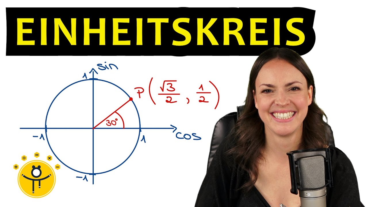 Sinus und Kosinus am Einheitskreis – einfach erklärt