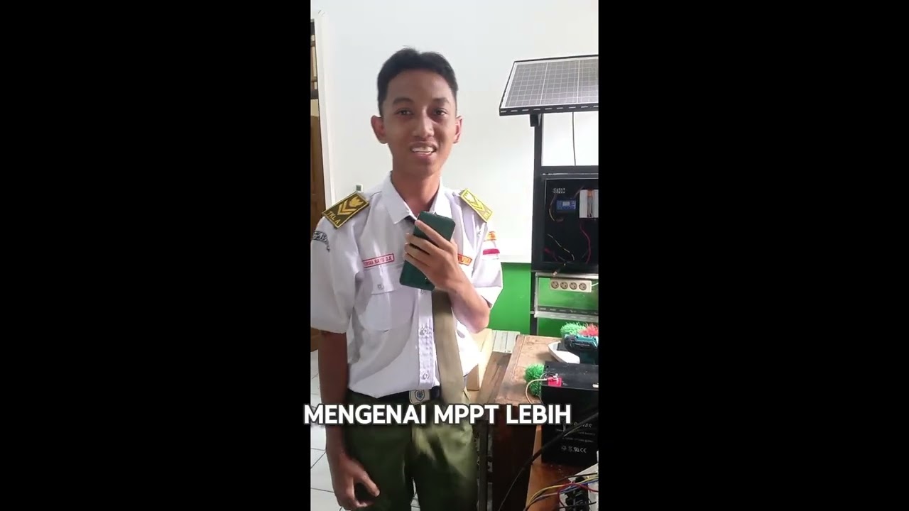 RANGKAIAN SISTEM OFF GRID PANEL SURYA POLYCRYSTALLINE