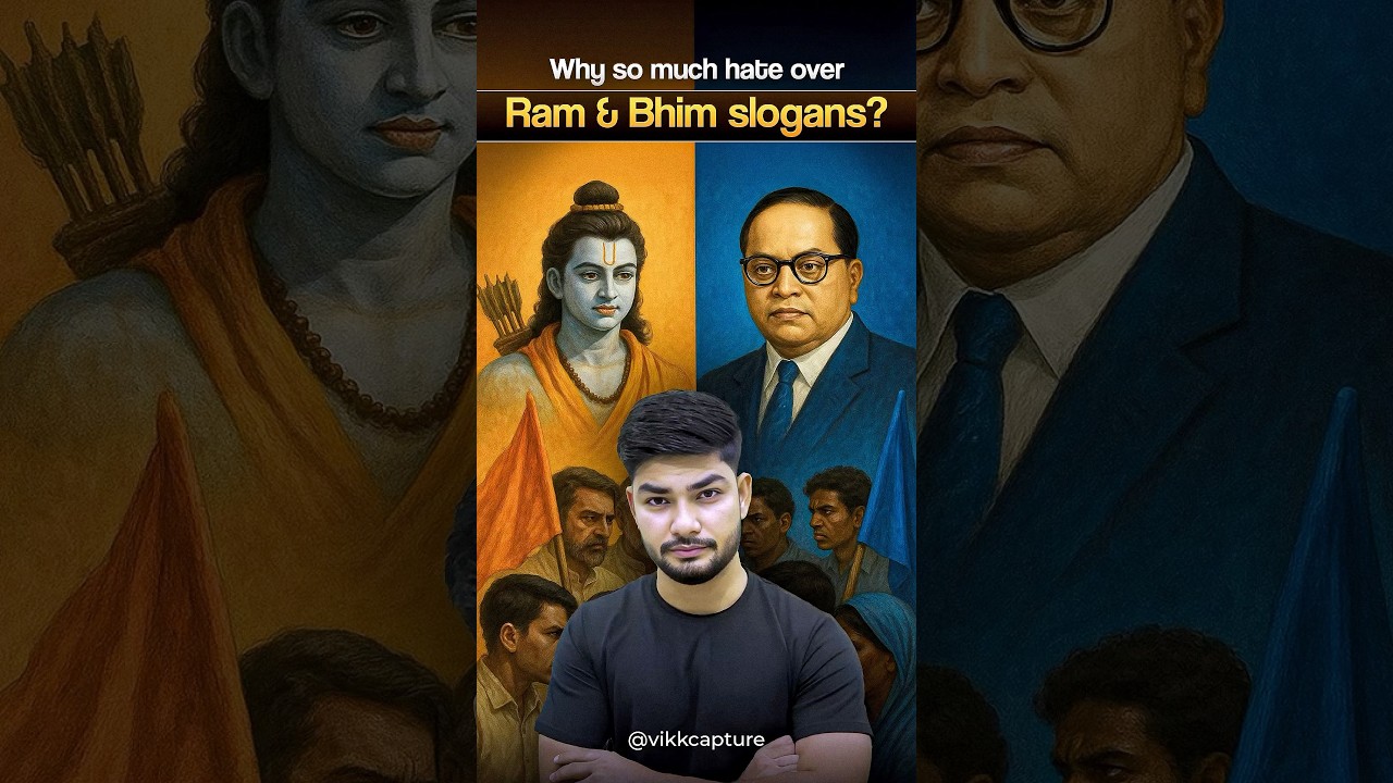 Jai Shri Ram vs Jai Bhim #controversy #jaibhim #dalitsamaj #jatav #chamar #jaatiwaad #hindu #shorts