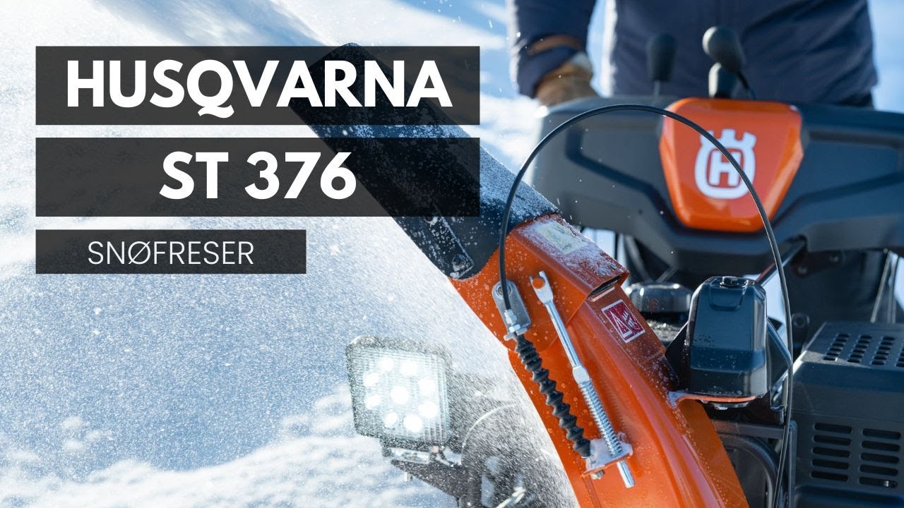 Husqvarna ST 376 Snøfreser