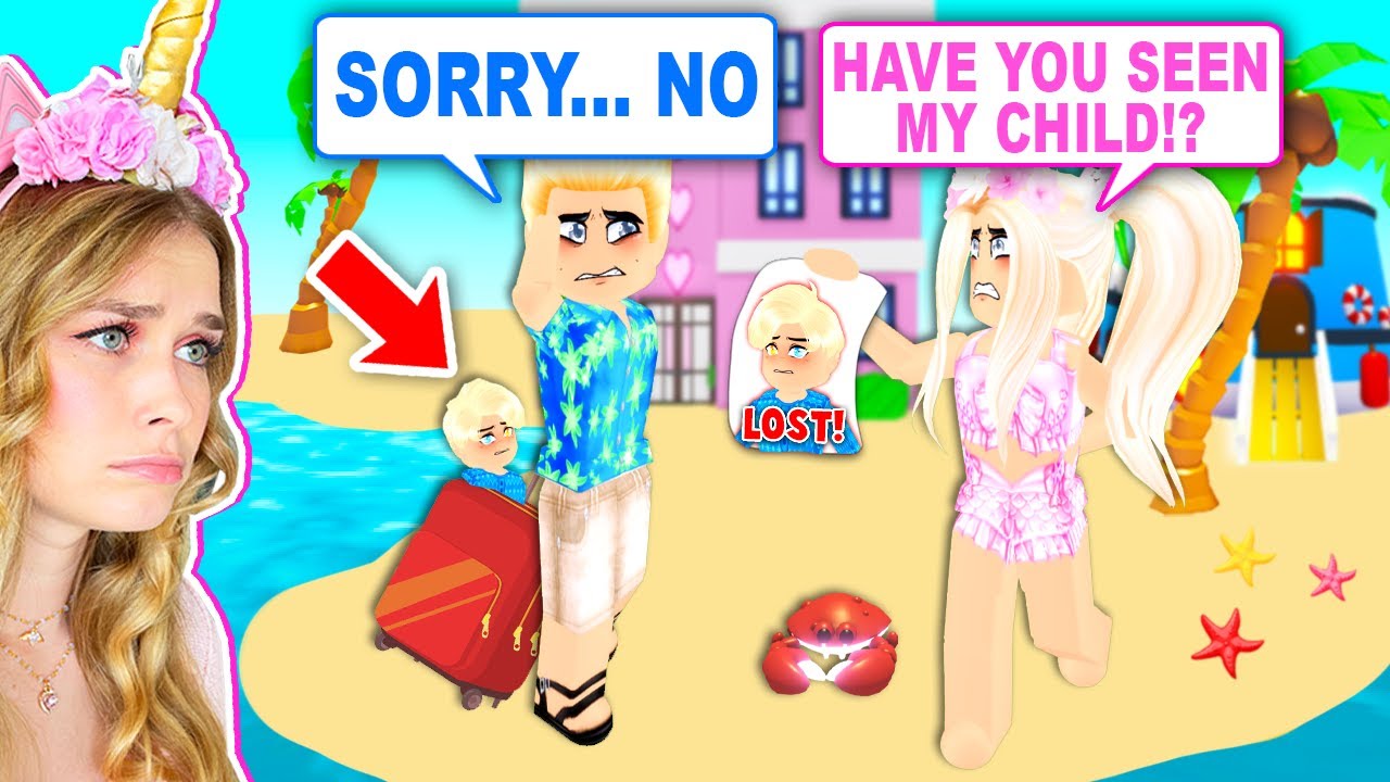 I Lost My CHILD At The NEW Adopt Me HOLIDAY RESORT! (Roblox)