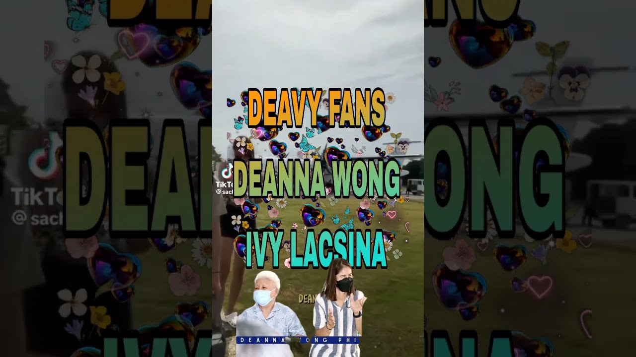 Deanna wong 💜ivy lacsina update today enjoy ur vacation 💞👩&zwj;❤️&zwj;💋&zwj;👩 #deannawong #ivylacsina #DeAvy