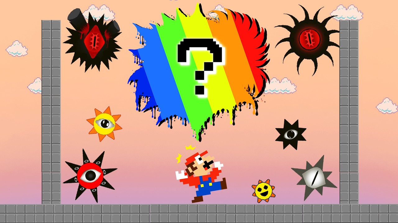 Mario vs Suika | Evolution of Mr.Sun Rainbow PHASE 100 (Sprunki Compliation)