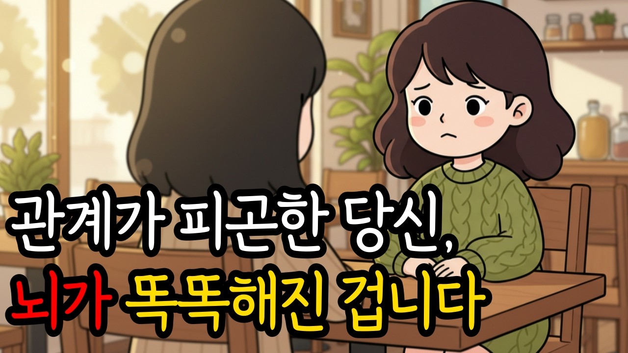 시간이 갈수록 사람 만나기 싫어진다면, 당신의 뇌가 똑똑해진 겁니다!