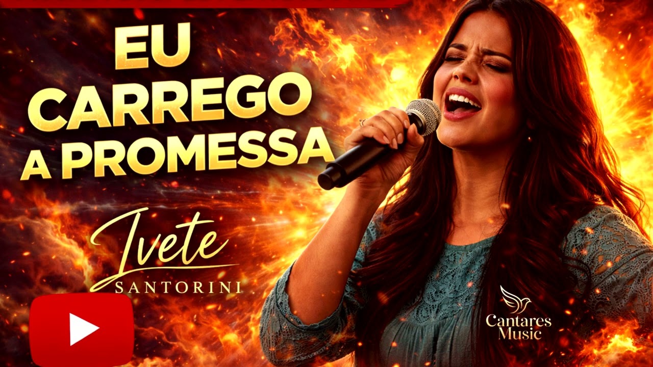 🔥 EU CARREGO A PROMESSA | IVETE SANTORINI – MÚSICA GOSPEL PENTECOSTAL PROFÉTICA