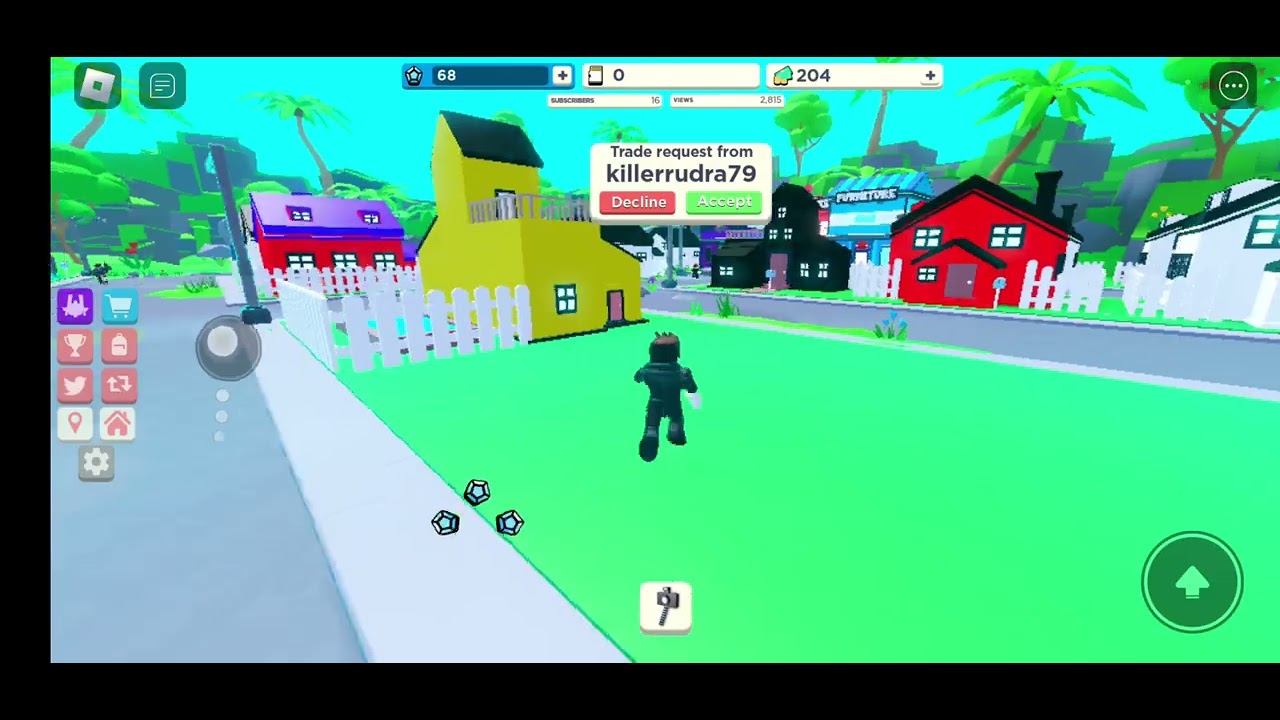 ROBLOX in you tuber simulator x