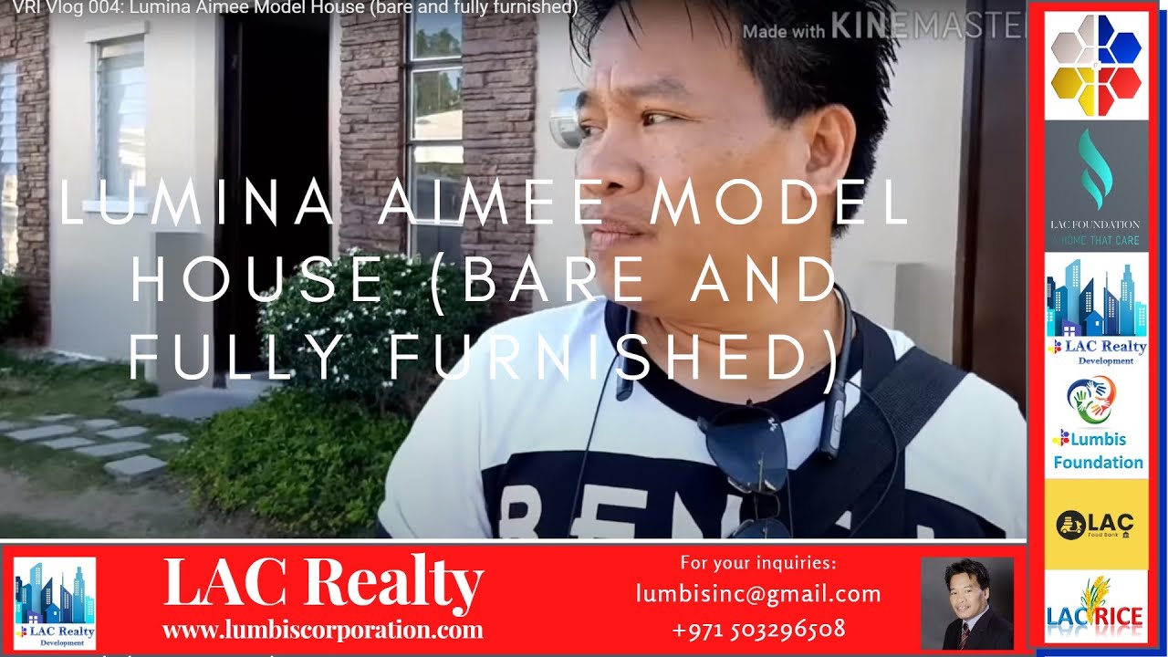 VRI Vlog 004: Lumina Aimee Model House (bare and fully furnished)