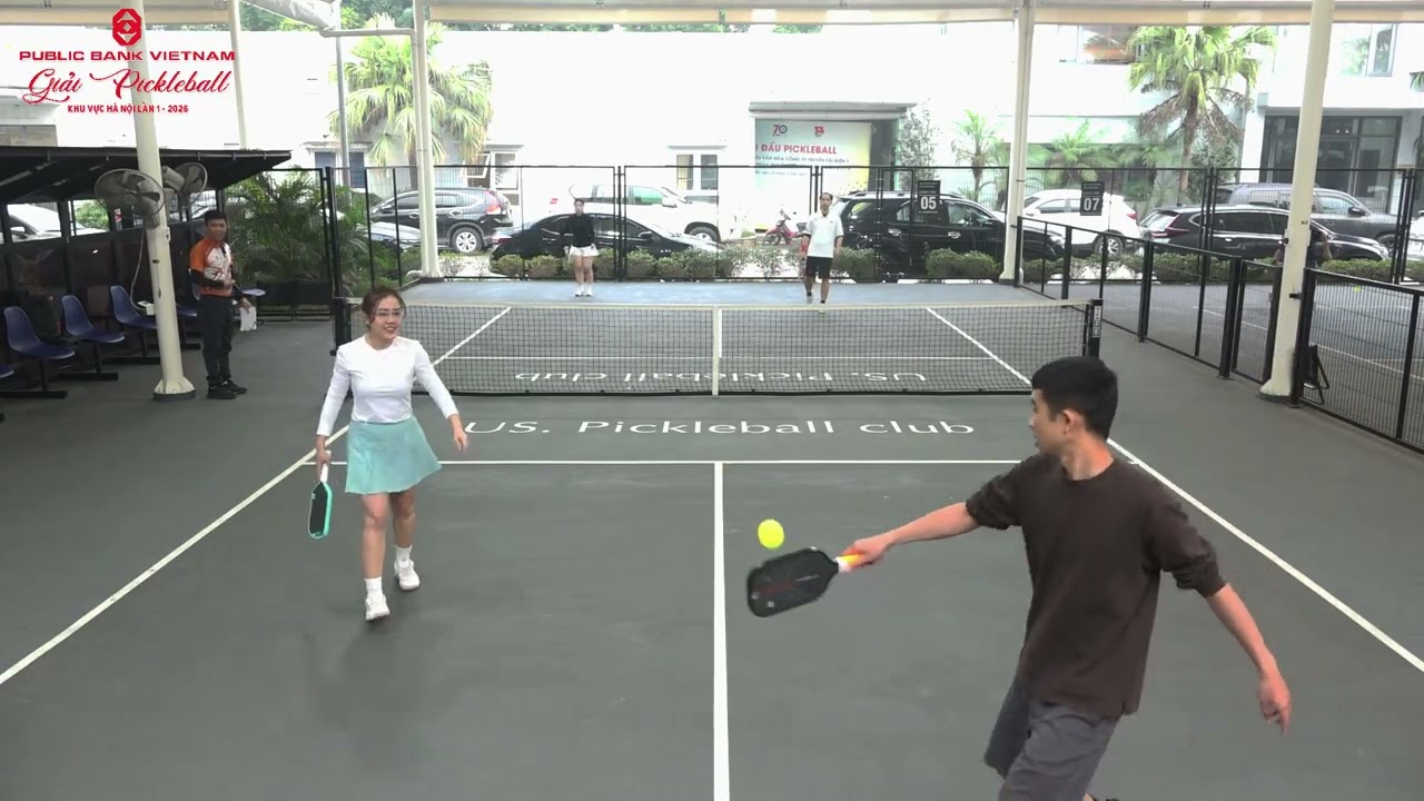 🎬ĐÔI NAM NỮ : ANH - LINH -vs- HUY - PHƯƠNG| Pickleball Public Bank Việt Nam KV HN lần I - 2026