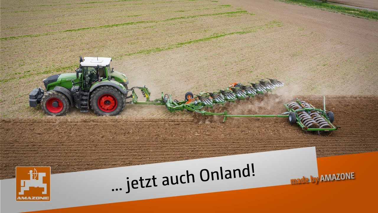 So leicht war pfl&uuml;gen noch nie - jetzt auch Onland | AMAZONE