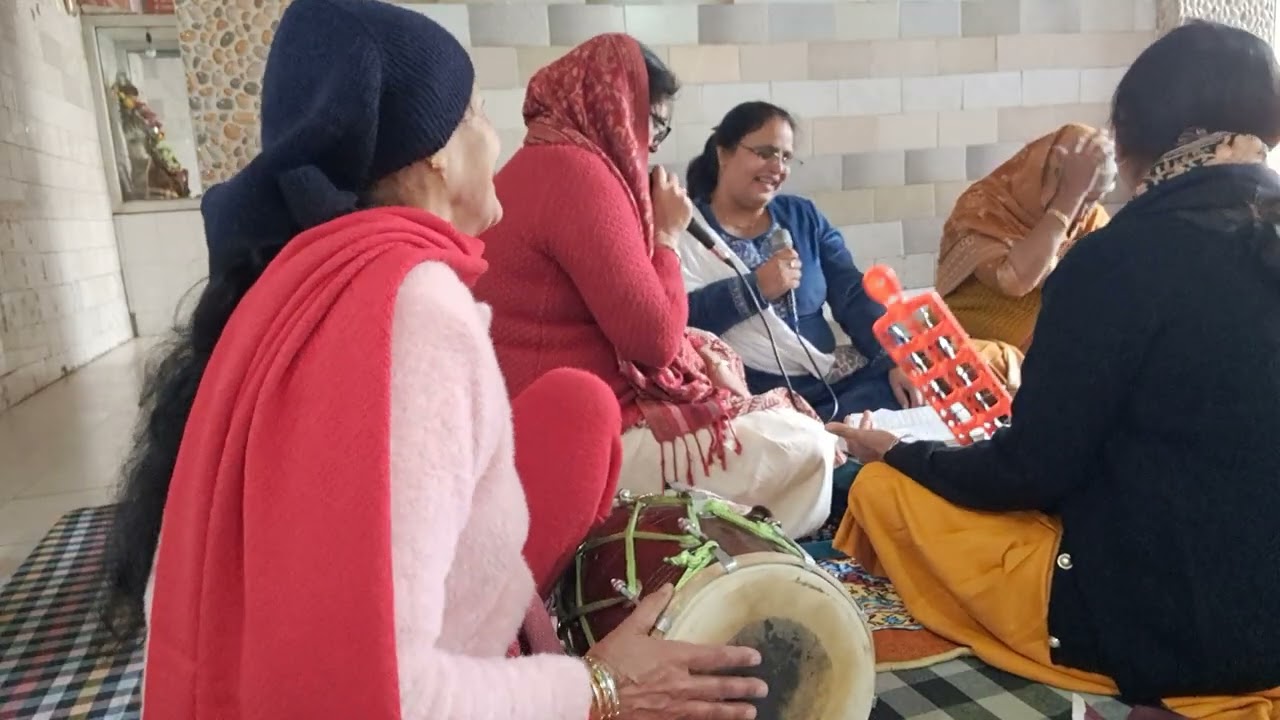 मं ले कृष्ण का नाम भजन म बैठ गई #🚩🙏#Video #kitabo 