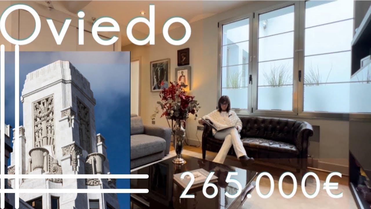 🗝️VENDIDO 🗝️Ático Art Decó Oviedo 265.000€