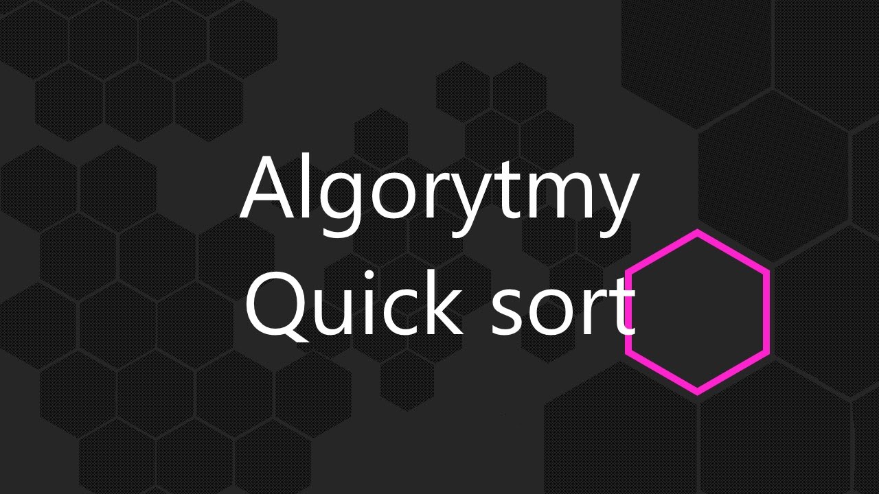 Algorithms - Quick sort - Quick sort