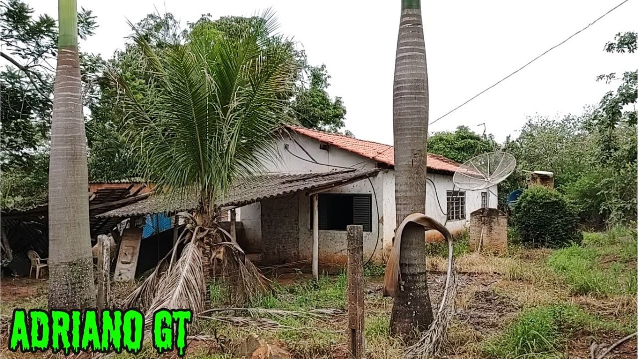 SÍTIO ASSOMBRADO COM RELATOS SOBRENATURAIS - A CASA PRINCIPAL TINHA TODOS OS MÓVEIS ABANDONADOS