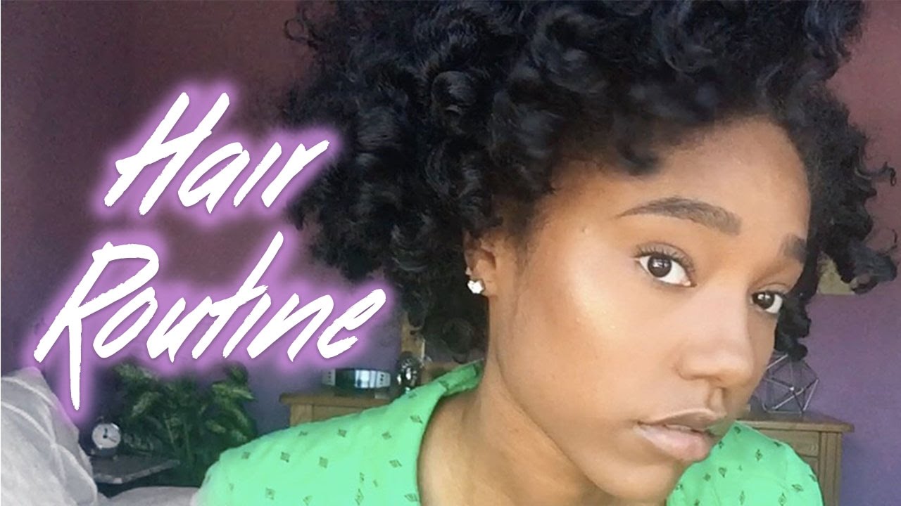My Nighttime Hair Routine! | Short/Medium Natural Hair