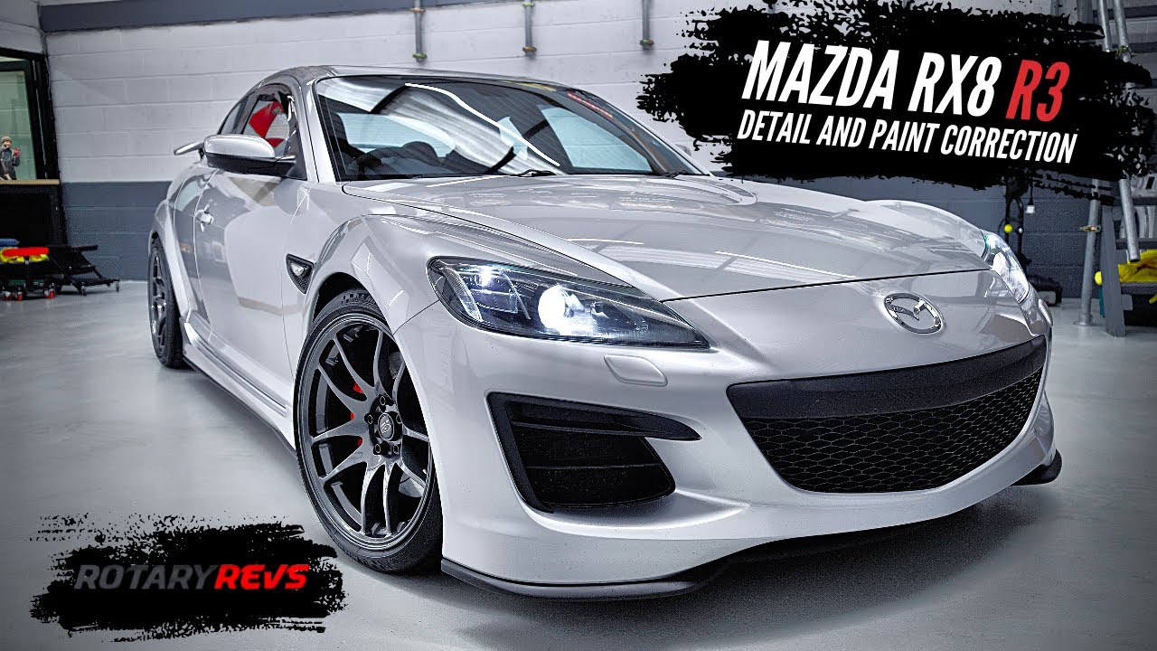 MAZDA RX8 R3 - DETAIL AND PAINT CORRECTION
